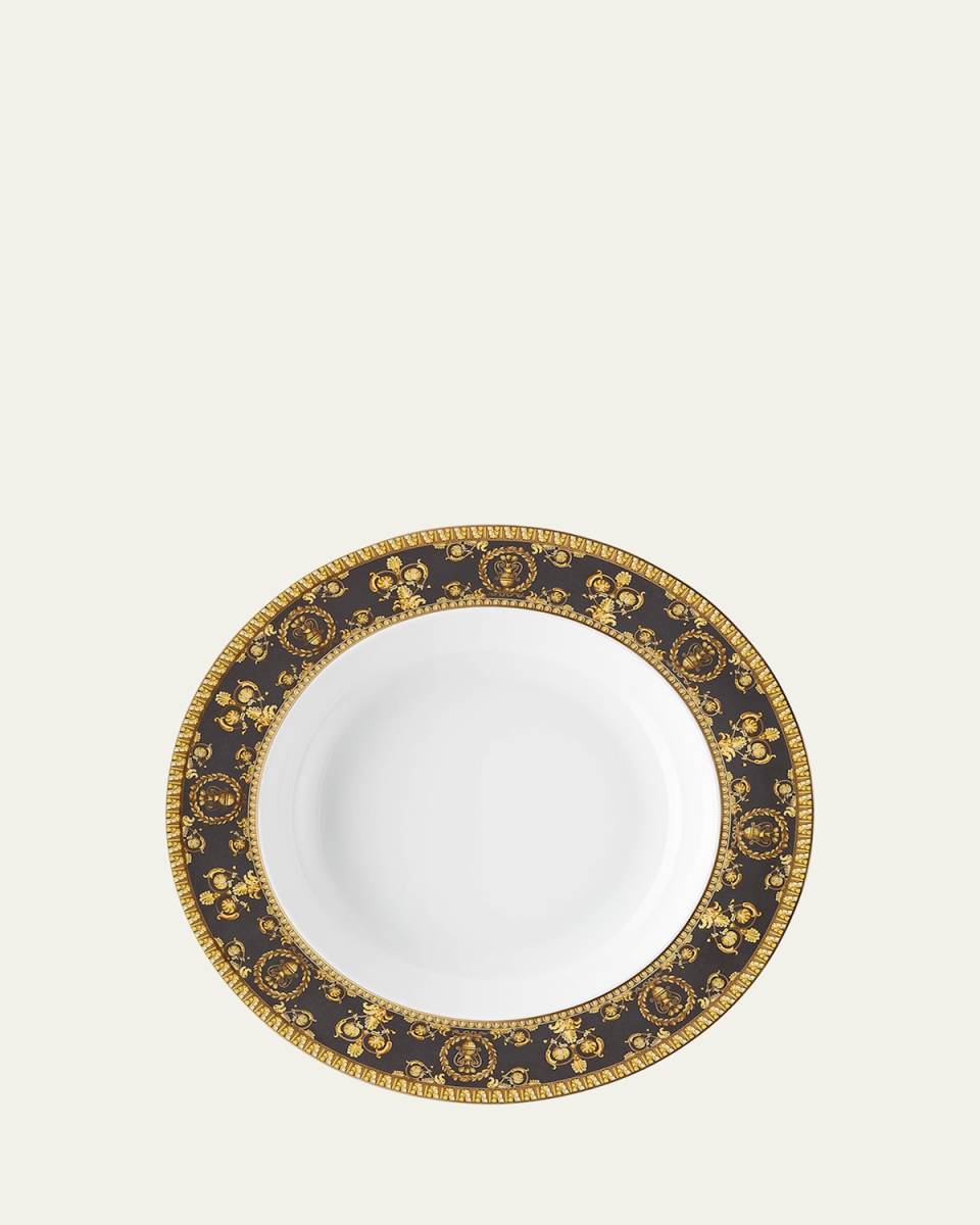 I Love Baroque Bianco Rim Soup Bowl